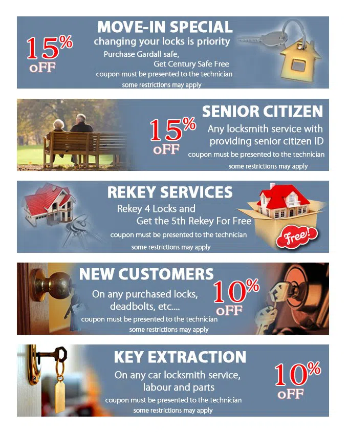 Locksmith Store Palo Alto, CA 650-946-3422 - coupon21-set-five